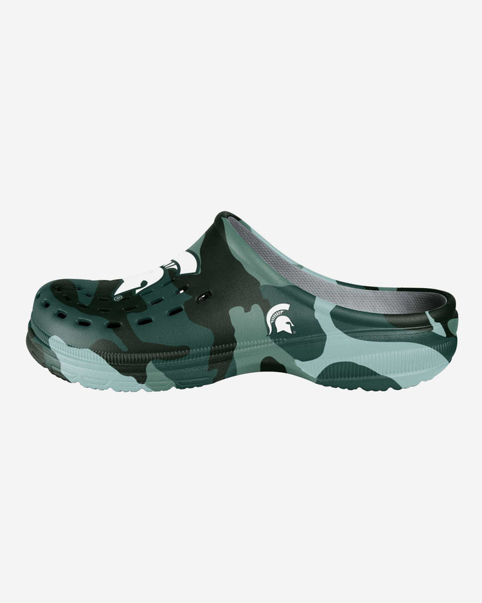 Michigan State Spartans Tonal Camo Clog FOCO S - FOCO.com