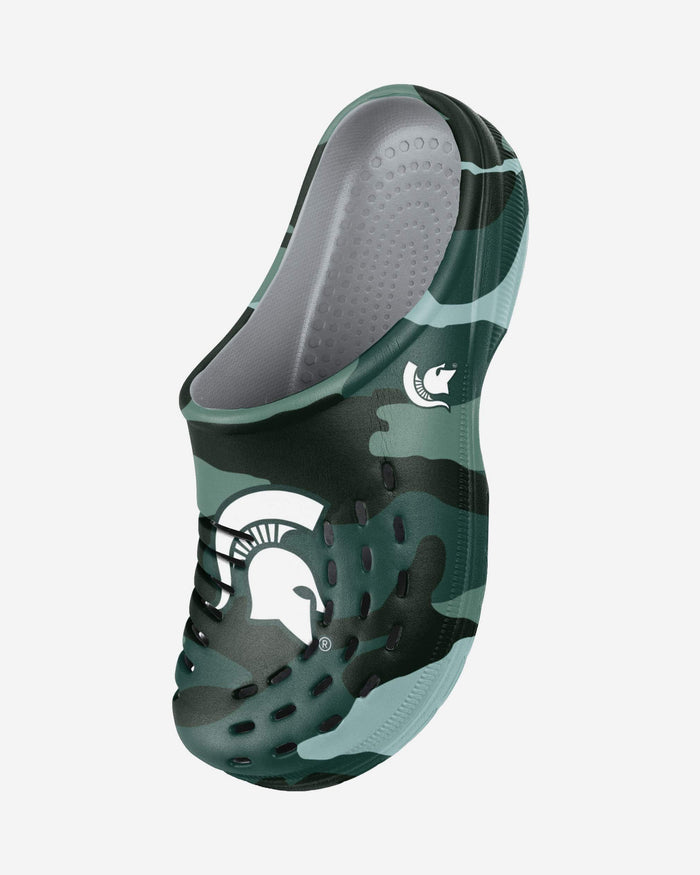 Michigan State Spartans Tonal Camo Clog FOCO - FOCO.com