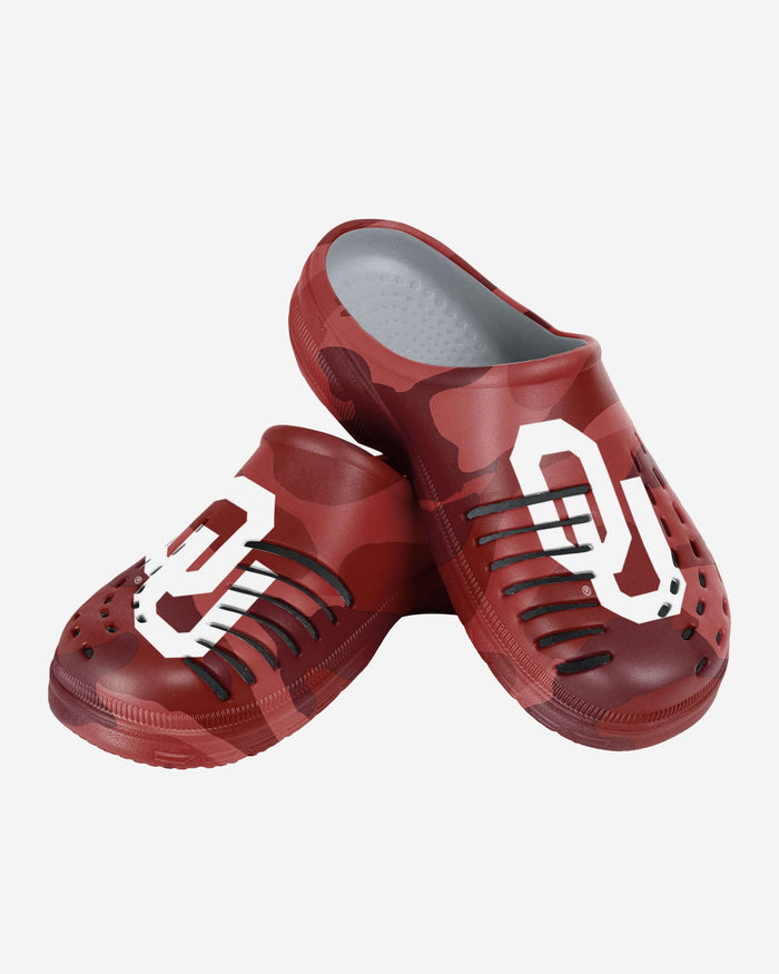 Oklahoma Sooners Tonal Camo Clog FOCO - FOCO.com