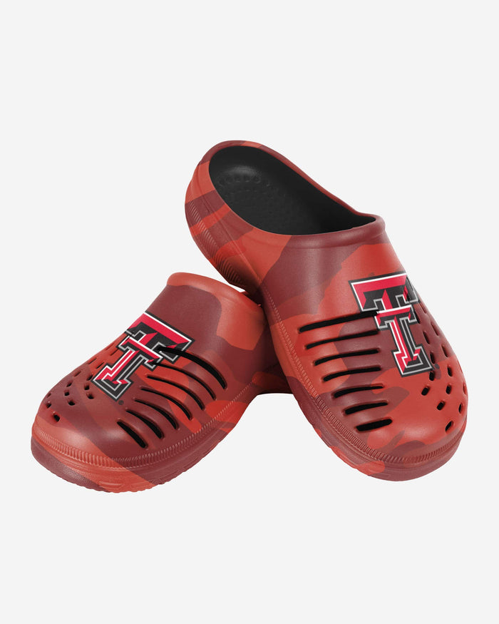 Texas Tech Red Raiders Tonal Camo Clog FOCO - FOCO.com