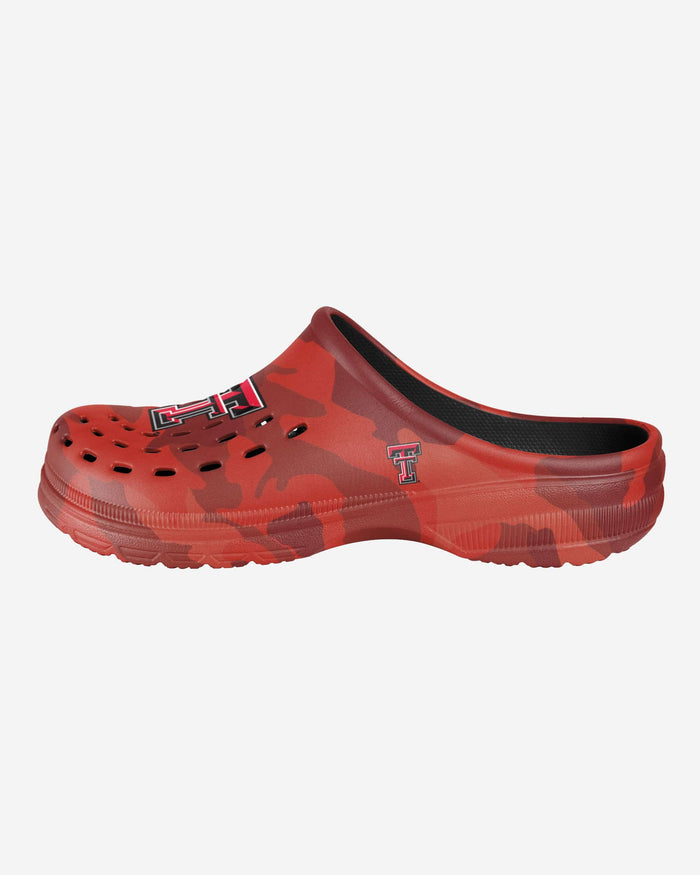 Texas Tech Red Raiders Tonal Camo Clog FOCO S - FOCO.com