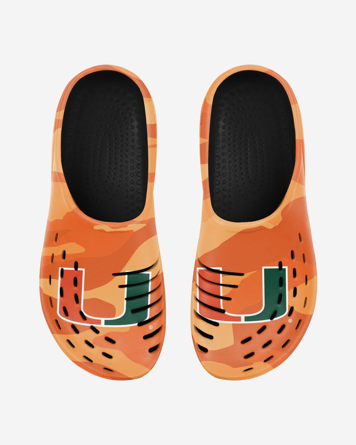 Miami Hurricanes Tonal Camo Clog FOCO - FOCO.com