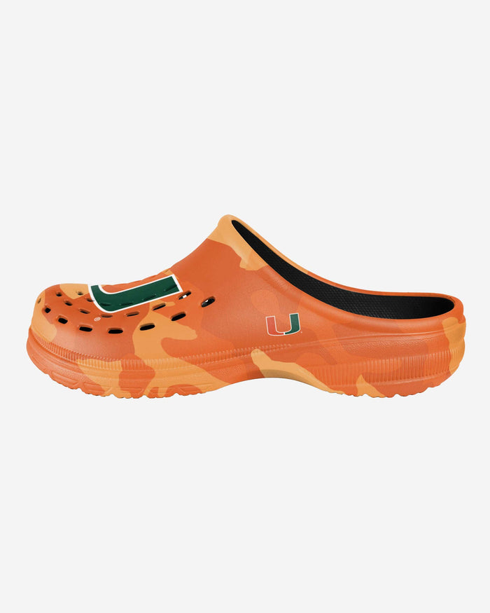 Miami Hurricanes Tonal Camo Clog FOCO S - FOCO.com