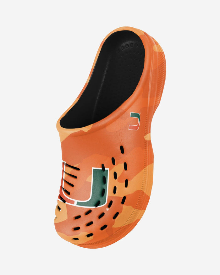 Miami Hurricanes Tonal Camo Clog FOCO - FOCO.com