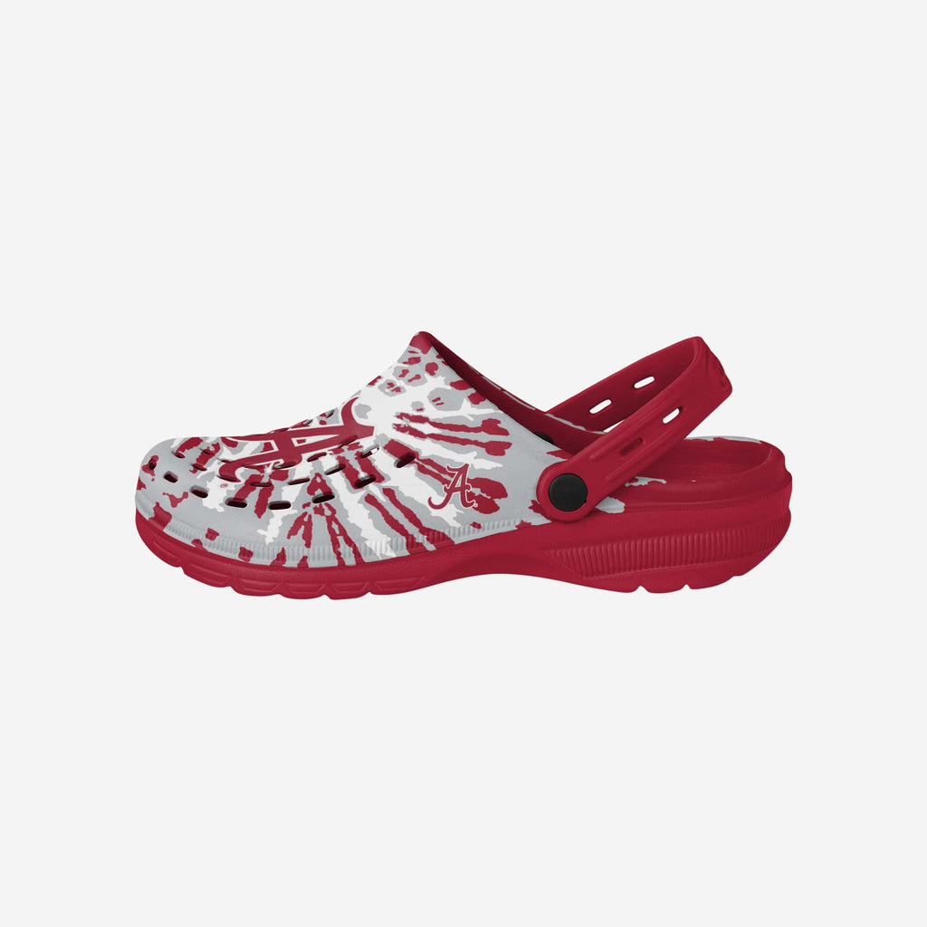 Alabama Crimson Tide Tie-Dye Clog With Strap FOCO S - FOCO.com