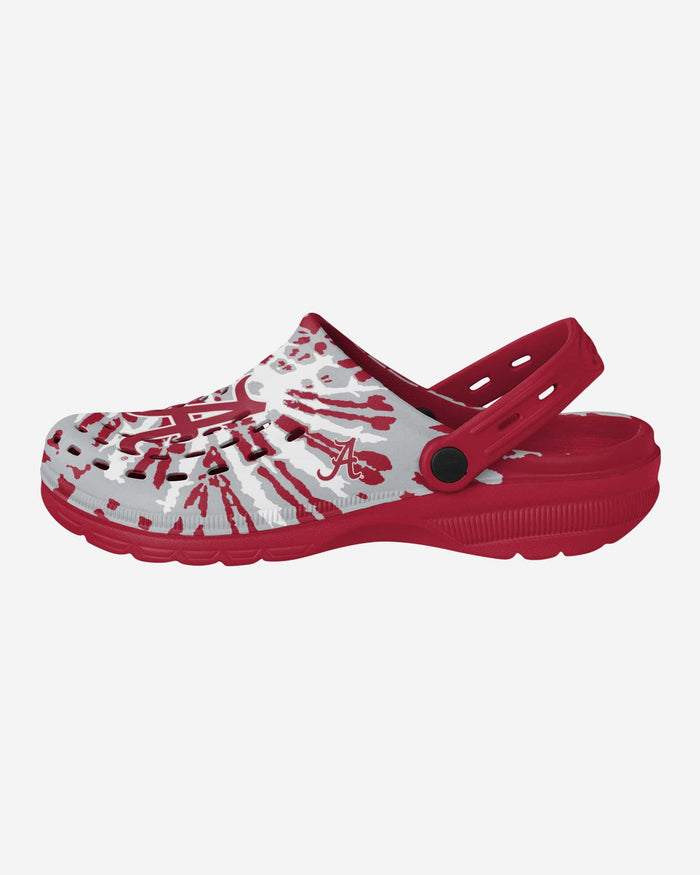 Alabama Crimson Tide Tie-Dye Clog With Strap FOCO S - FOCO.com