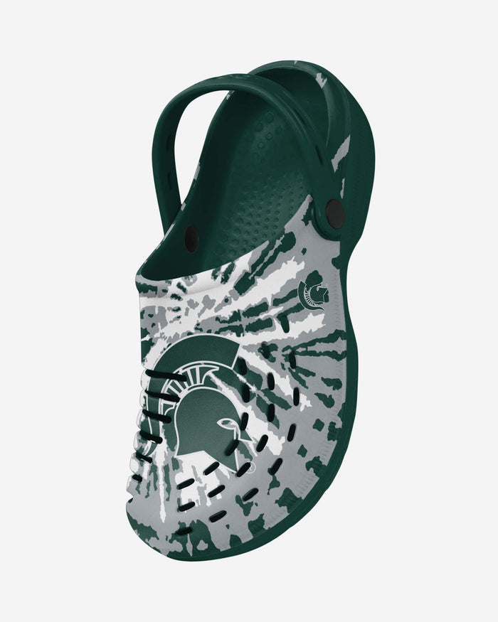 Michigan State Spartans Tie-Dye Clog With Strap FOCO - FOCO.com