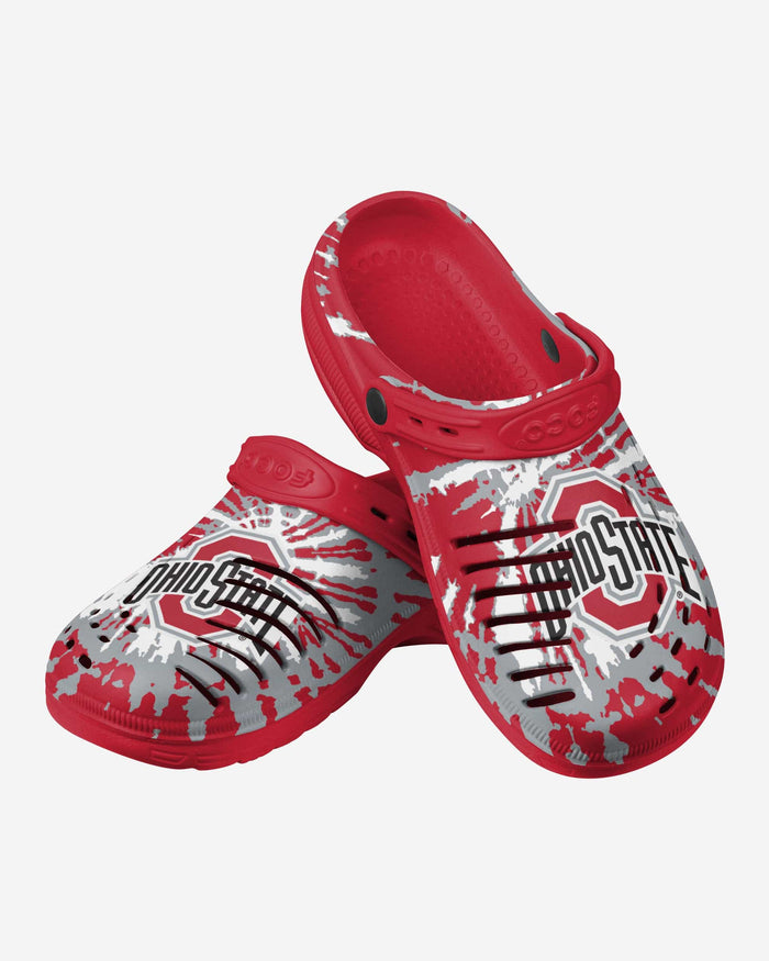 Ohio State Buckeyes Tie-Dye Clog With Strap FOCO - FOCO.com