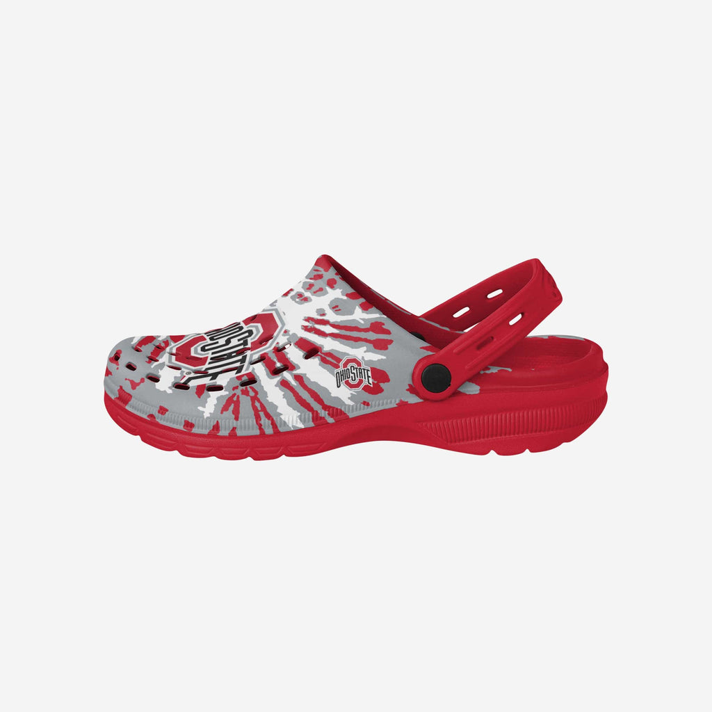 Ohio State Buckeyes Tie-Dye Clog With Strap FOCO S - FOCO.com