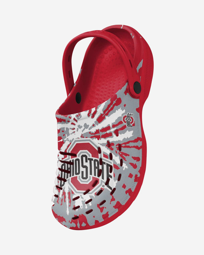 Ohio State Buckeyes Tie-Dye Clog With Strap FOCO - FOCO.com