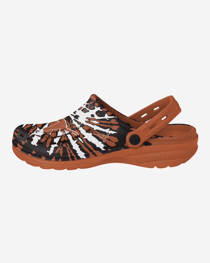 Texas Longhorns Tie-Dye Clog With Strap FOCO S - FOCO.com