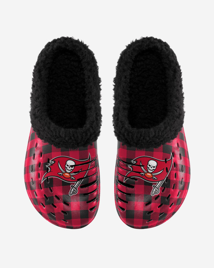 Tampa Bay Buccaneers Sherpa Lined Buffalo Check Clog FOCO - FOCO.com