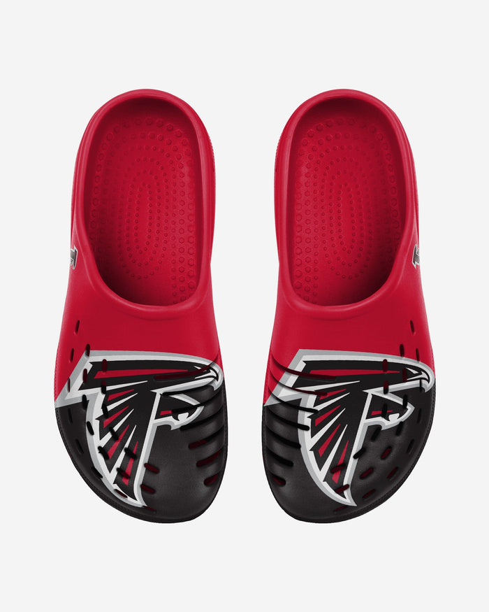 Atlanta Falcons Colorblock Big Logo Clog FOCO S - FOCO.com