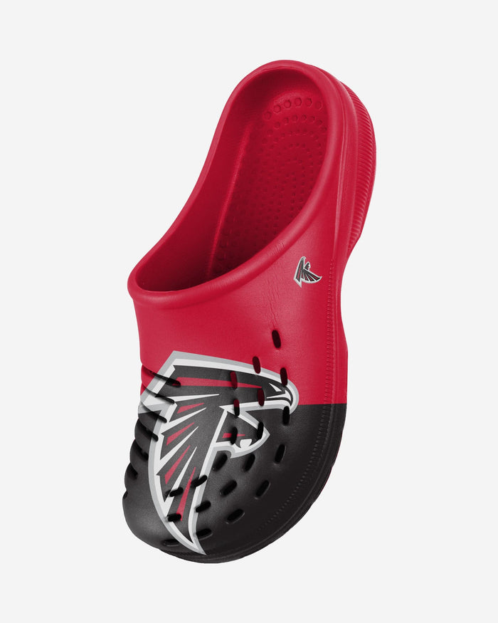 Atlanta Falcons Colorblock Big Logo Clog FOCO - FOCO.com