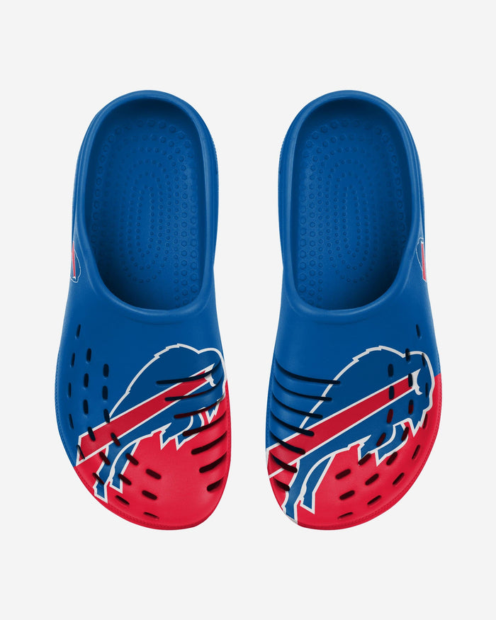 Buffalo Bills Colorblock Big Logo Clog FOCO S - FOCO.com