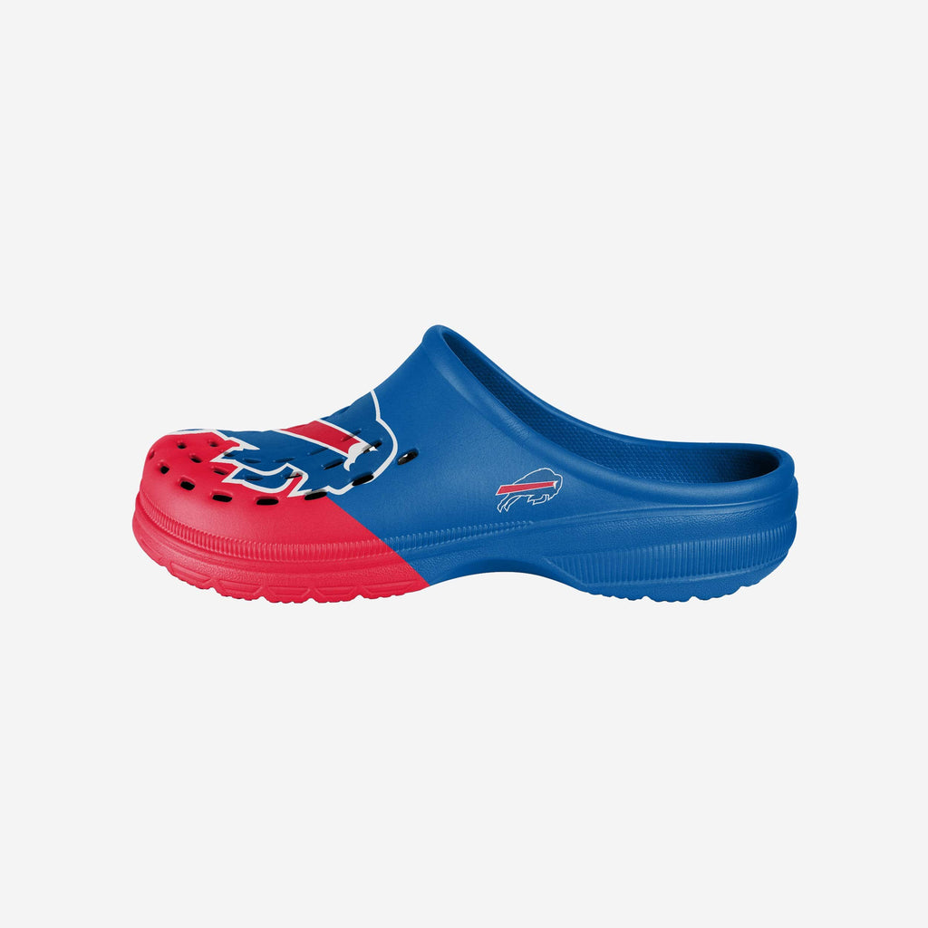 Buffalo Bills Colorblock Big Logo Clog FOCO - FOCO.com