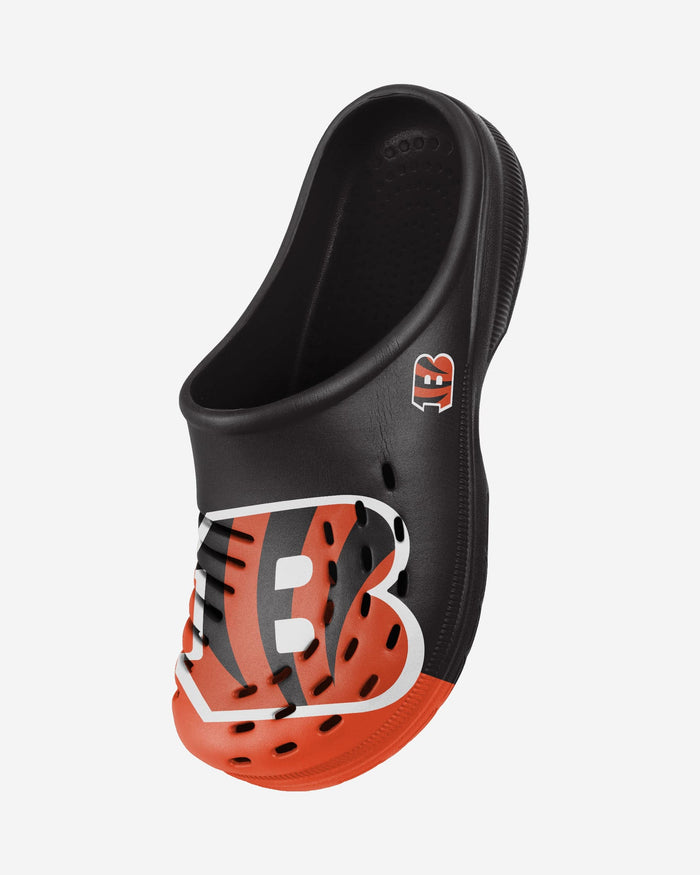 Cincinnati Bengals Colorblock Big Logo Clog FOCO - FOCO.com