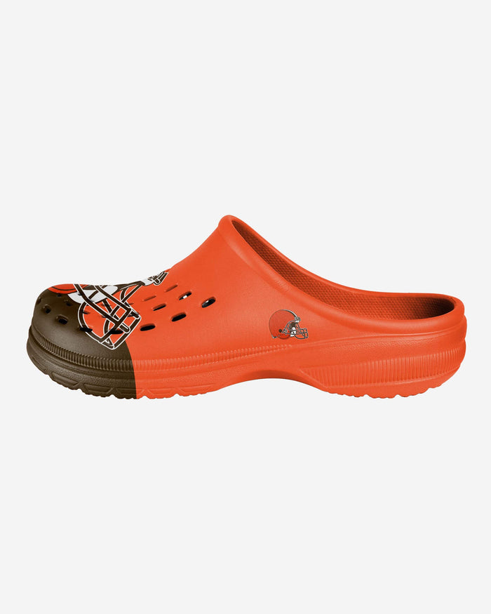 Cleveland Browns Colorblock Big Logo Clog FOCO - FOCO.com