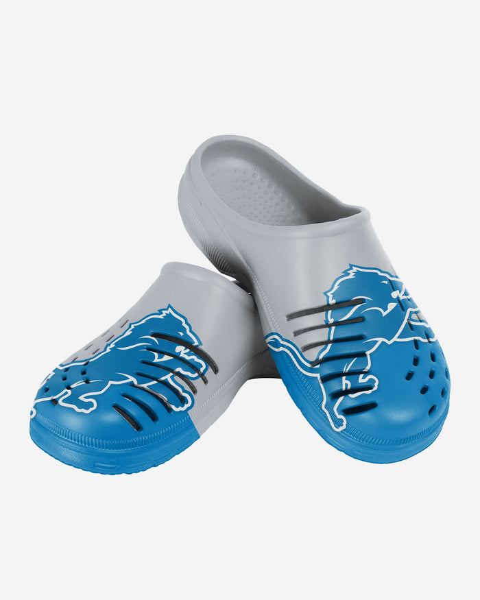Detroit Lions Colorblock Big Logo Clog FOCO - FOCO.com