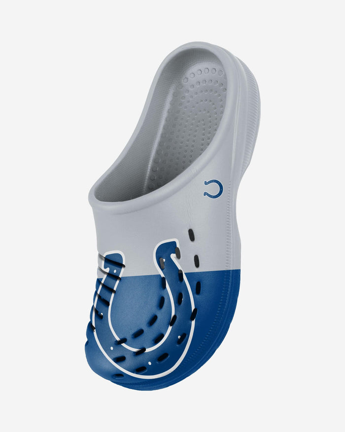 Indianapolis Colts Colorblock Big Logo Clog FOCO - FOCO.com