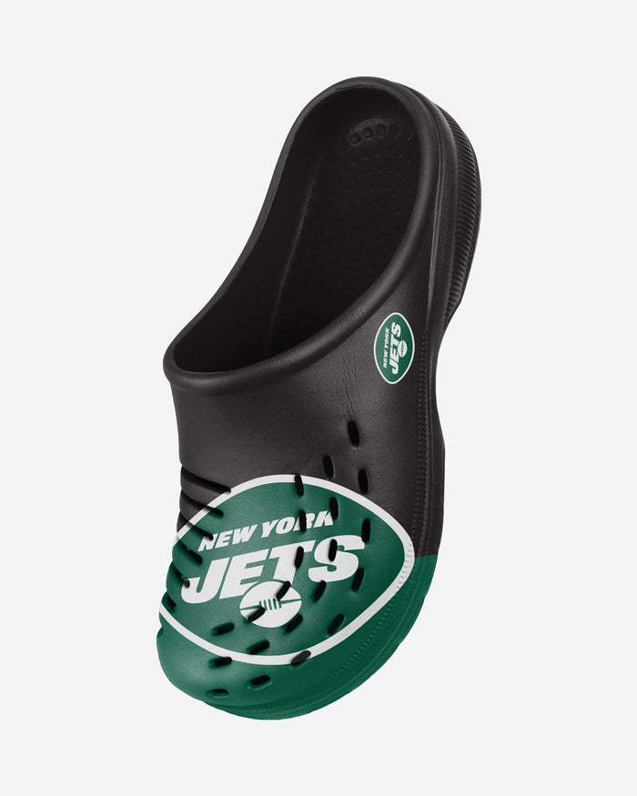 New York Jets Colorblock Big Logo Clog FOCO - FOCO.com