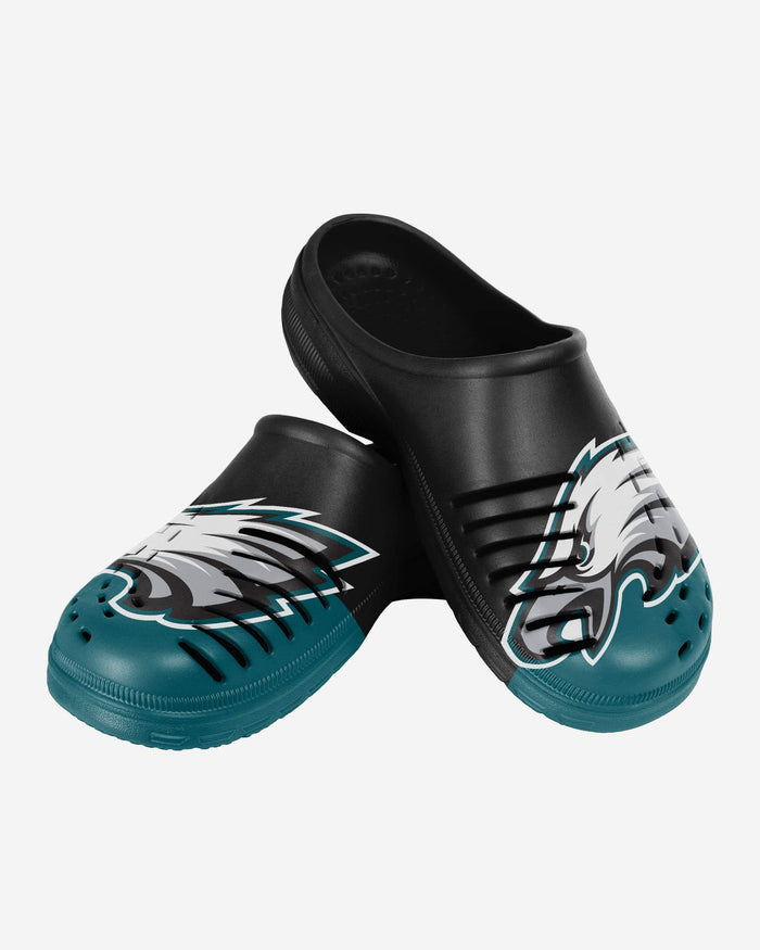 Philadelphia Eagles Colorblock Big Logo Clog FOCO - FOCO.com