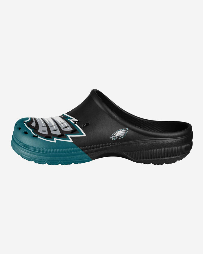 Philadelphia Eagles Colorblock Big Logo Clog FOCO - FOCO.com