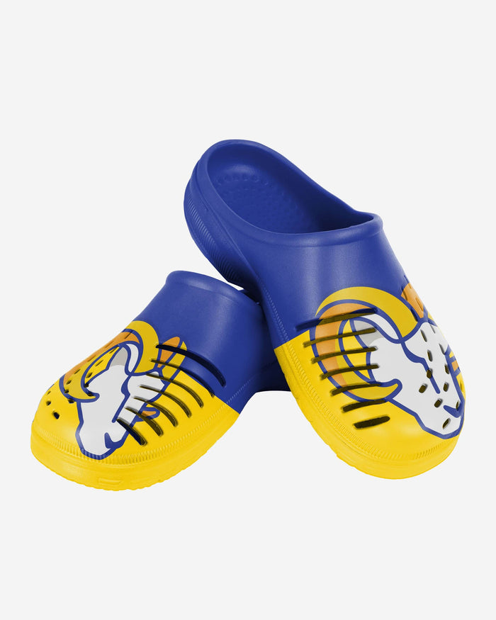 Los Angeles Rams Colorblock Big Logo Clog FOCO - FOCO.com