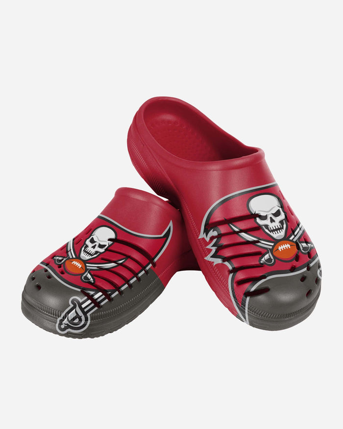 Tampa Bay Buccaneers Colorblock Big Logo Clog FOCO - FOCO.com