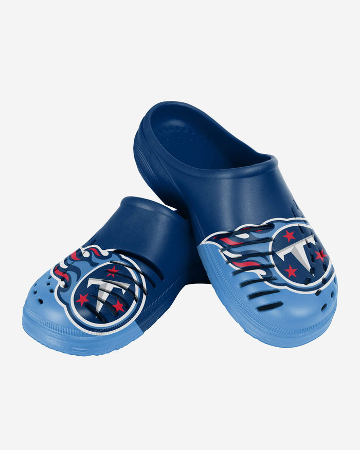 Tennessee Titans Colorblock Big Logo Clog FOCO - FOCO.com