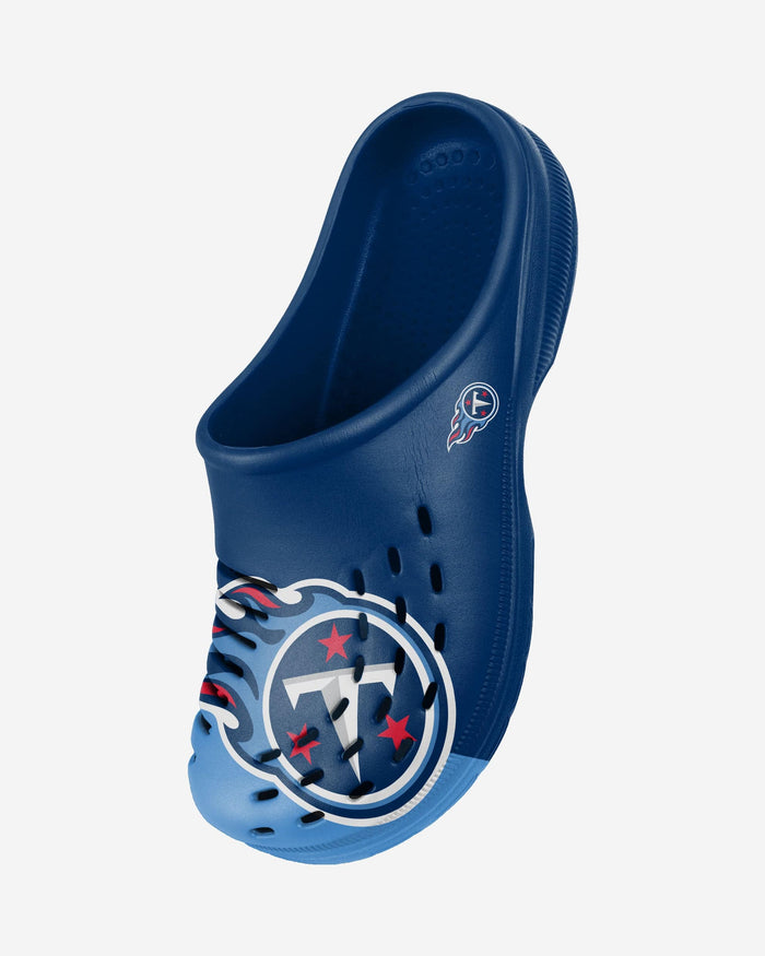 Tennessee Titans Colorblock Big Logo Clog FOCO - FOCO.com