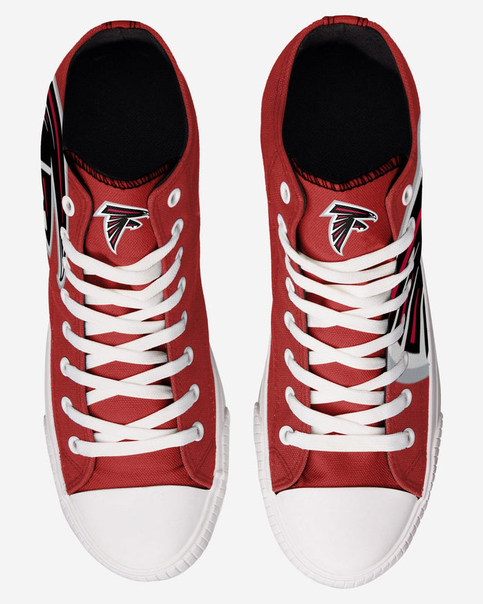 Atlanta Falcons Mens High Top Big Logo Canvas Shoe FOCO - FOCO.com