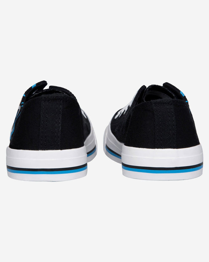 Carolina Panthers Mens Low Top Big Logo Canvas Shoe FOCO - FOCO.com