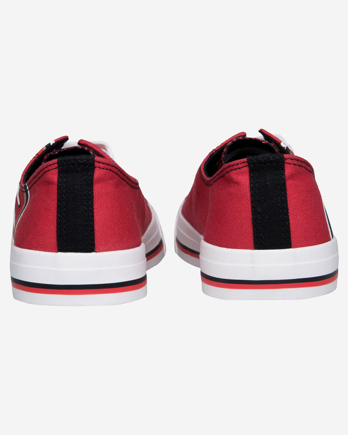 San Francisco 49ers Mens Low Top Big Logo Canvas Shoe FOCO - FOCO.com