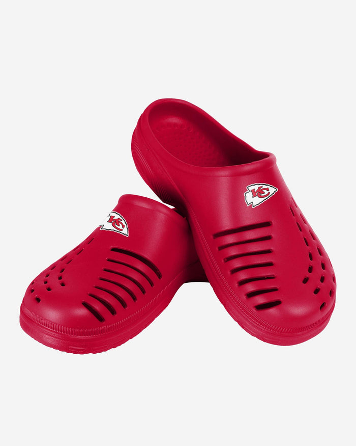 Kansas City Chiefs Mens Solid Clog FOCO - FOCO.com