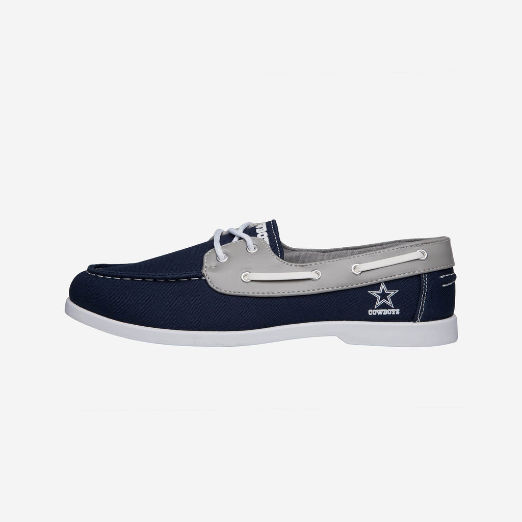 Dallas Cowboys Mens Side Logo Canvas Shoe FOCO - FOCO.com