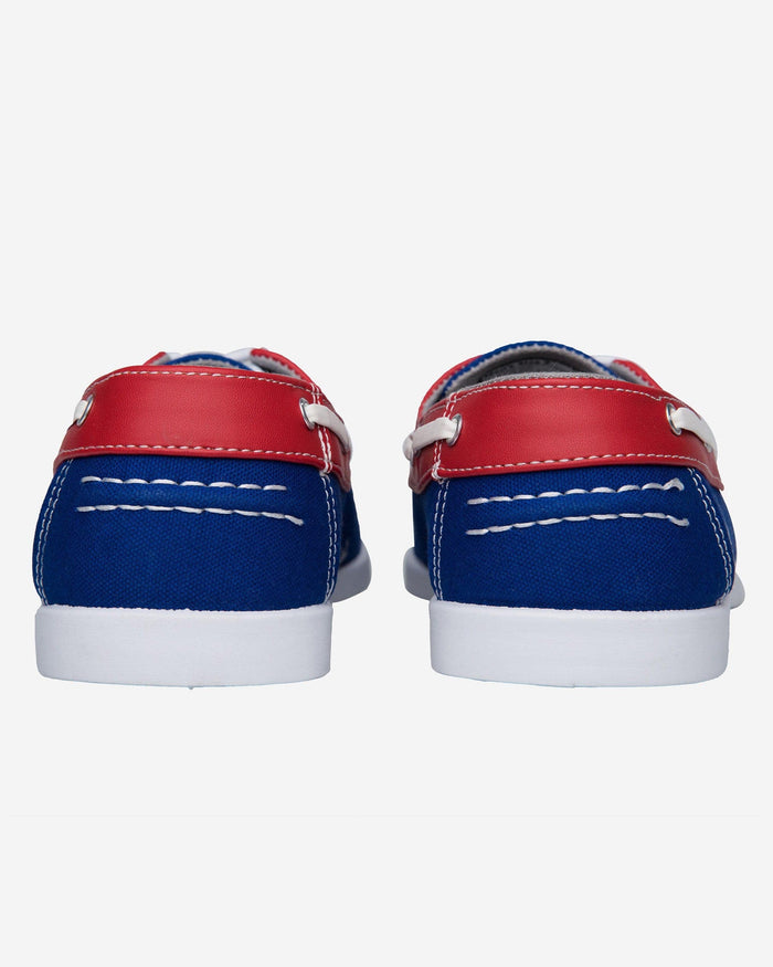 New York Giants Mens Side Logo Canvas Shoe FOCO - FOCO.com