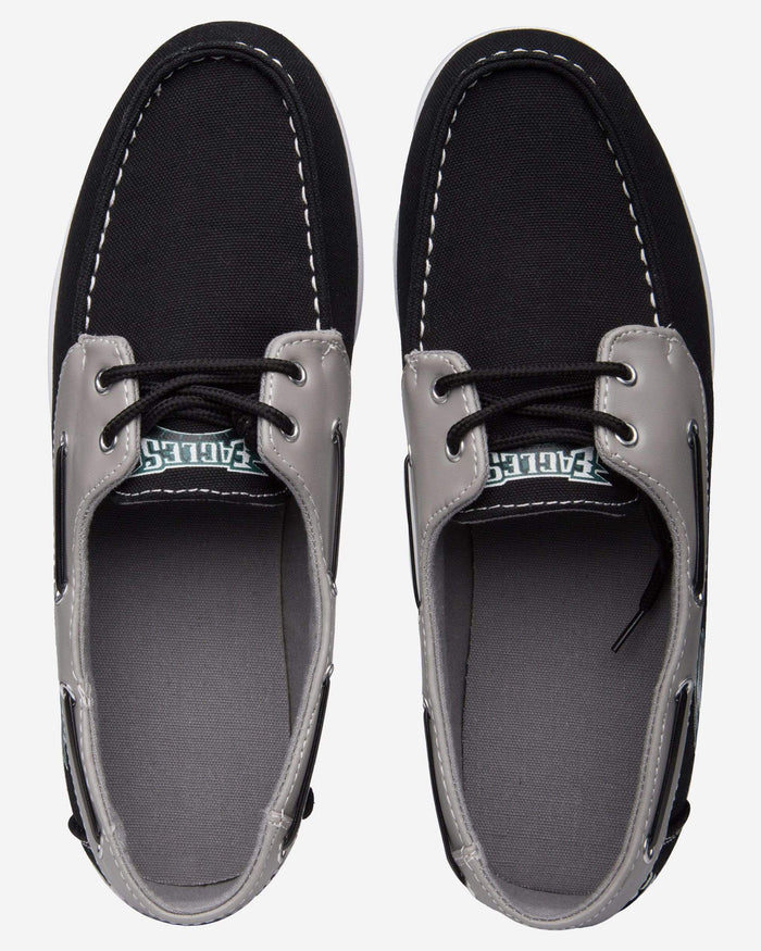 Philadelphia Eagles Mens Side Logo Canvas Shoe FOCO - FOCO.com