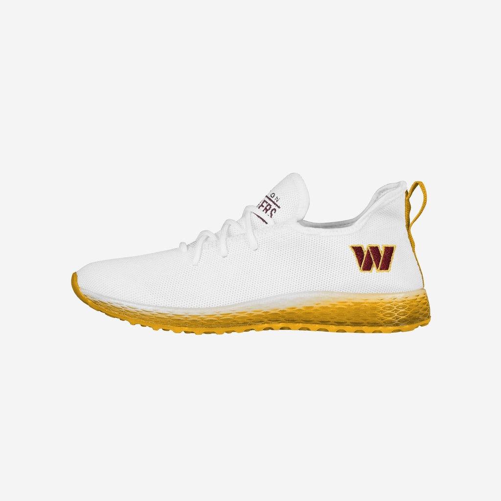 Washington Commanders Gradient Midsole White Sneakers FOCO 7 - FOCO.com