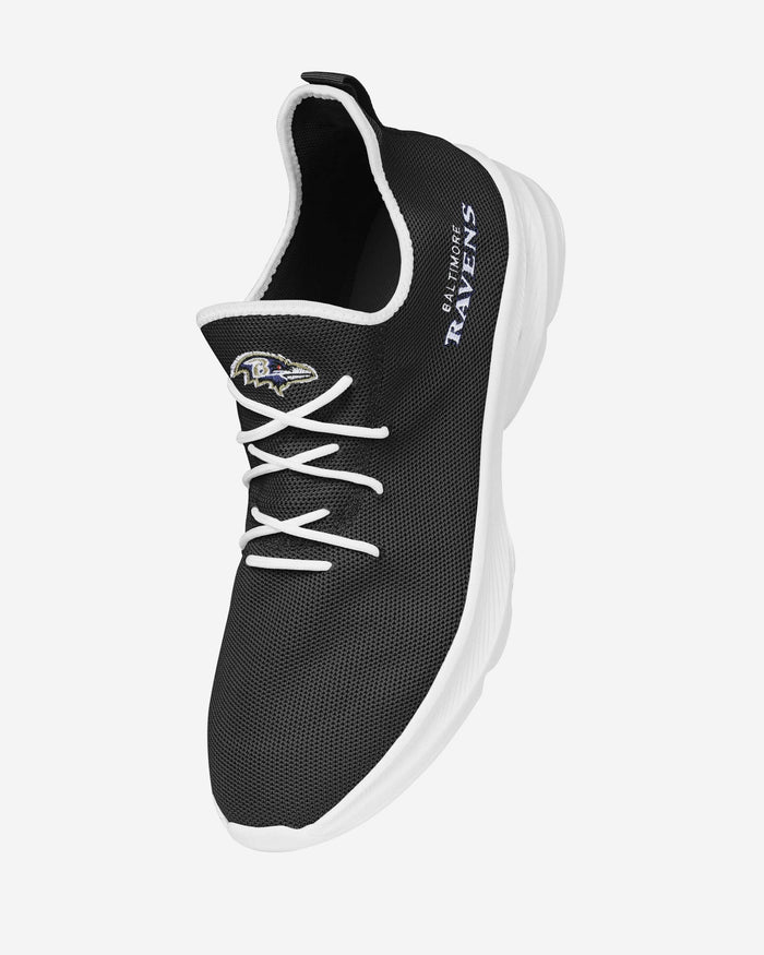 Baltimore Ravens Team Color Sneakers FOCO - FOCO.com