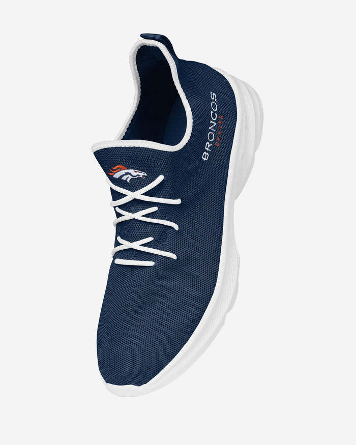 Denver Broncos Team Color Sneakers FOCO - FOCO.com