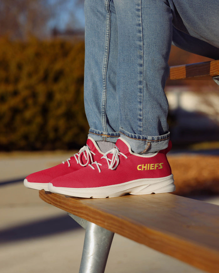 Kansas City Chiefs Team Color Sneakers FOCO - FOCO.com