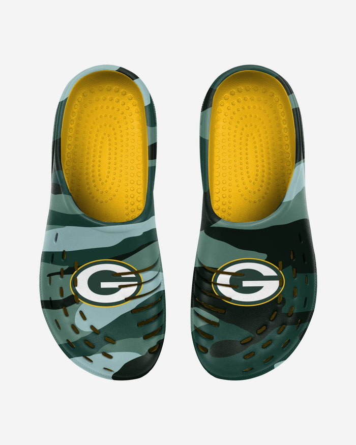 Green Bay Packers Tonal Camo Clog FOCO - FOCO.com