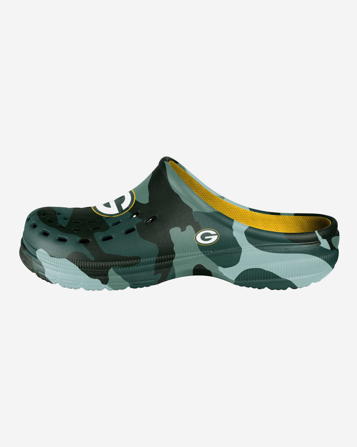 Green Bay Packers Tonal Camo Clog FOCO S - FOCO.com