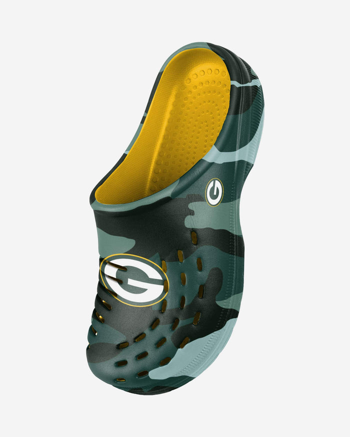 Green Bay Packers Tonal Camo Clog FOCO - FOCO.com