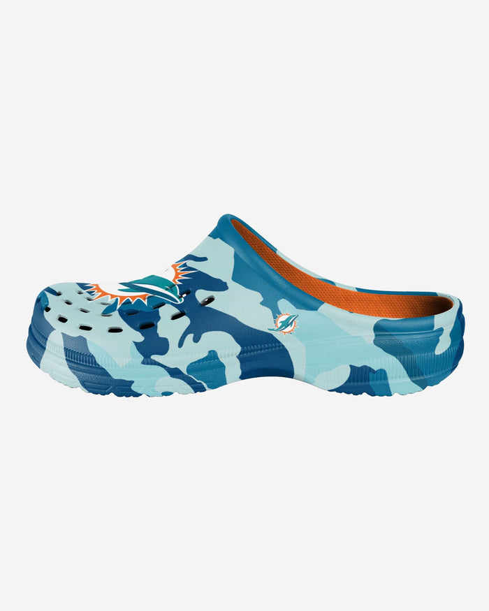 Miami Dolphins Tonal Camo Clog FOCO S - FOCO.com
