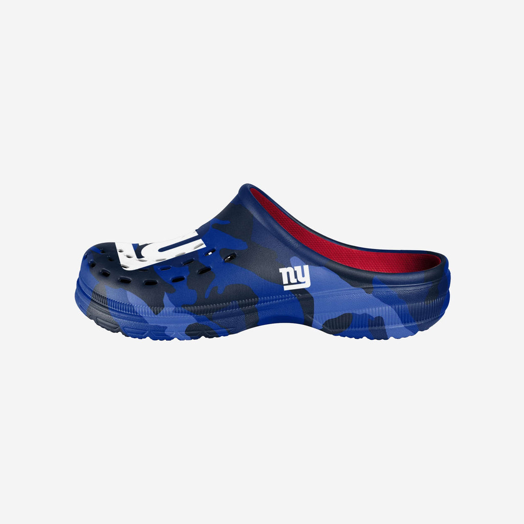 New York Giants Tonal Camo Clog FOCO S - FOCO.com