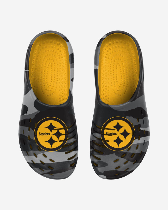 Pittsburgh Steelers Tonal Camo Clog FOCO - FOCO.com