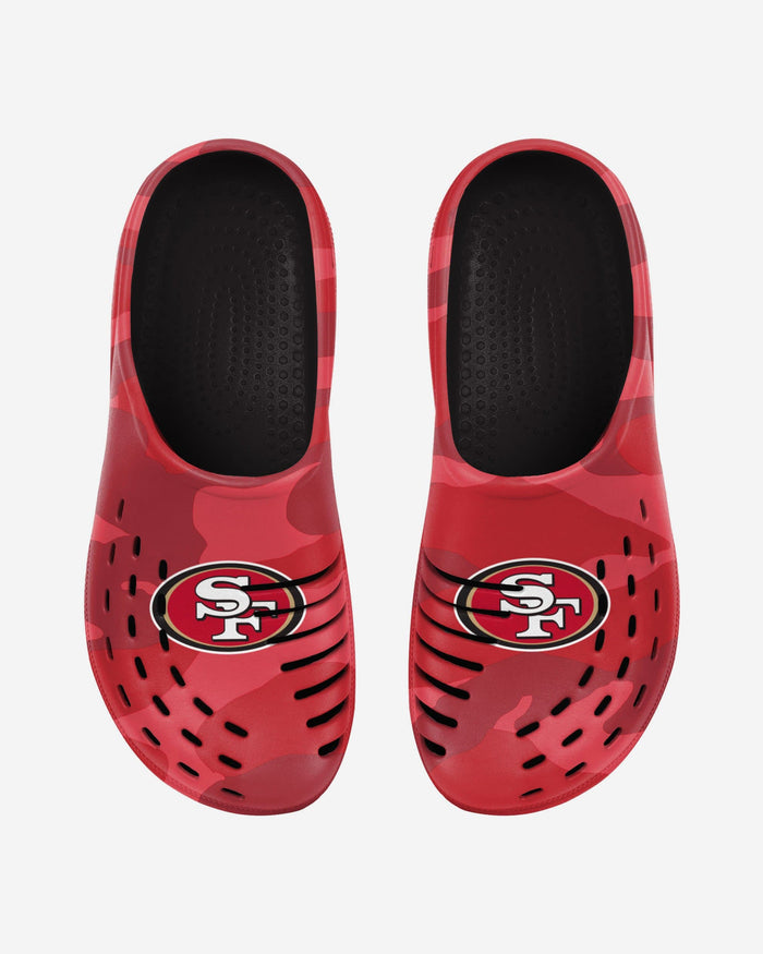 San Francisco 49ers Tonal Camo Clog FOCO - FOCO.com