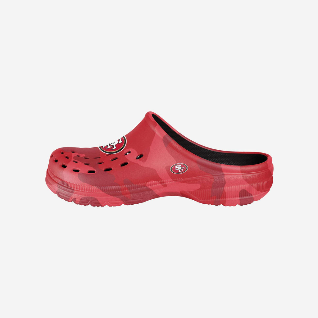 San Francisco 49ers Tonal Camo Clog FOCO S - FOCO.com